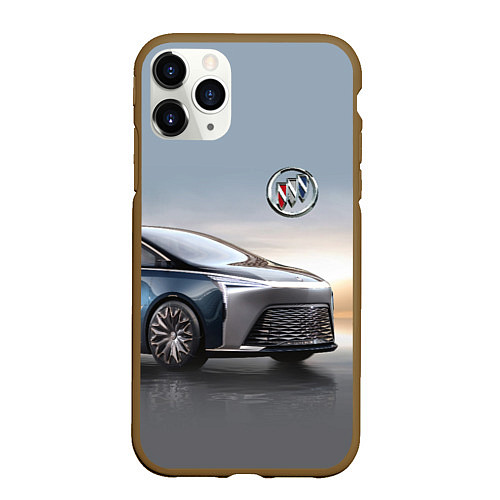 Чехол iPhone 11 Pro матовый Buick Flagship concept / 3D-Коричневый – фото 1