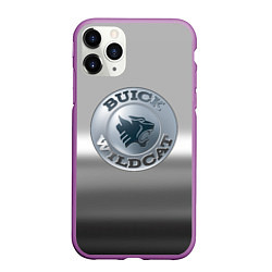 Чехол iPhone 11 Pro матовый Buick Wildcat - emblem, цвет: 3D-фиолетовый