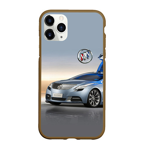 Чехол iPhone 11 Pro матовый Buick Riviera - Concept - Nature / 3D-Коричневый – фото 1