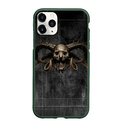 Чехол iPhone 11 Pro матовый The bones