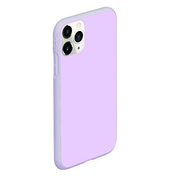 Чехол iPhone 11 Pro матовый Цифровая лаванда 2023, цвет: 3D-светло-сиреневый — фото 2