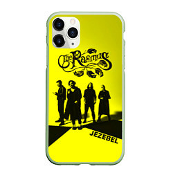 Чехол iPhone 11 Pro матовый Jezebel - The Rasmus, цвет: 3D-салатовый