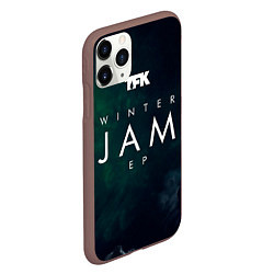 Чехол iPhone 11 Pro матовый Winter Jam EP - Thousand Foot Krutch, цвет: 3D-коричневый — фото 2
