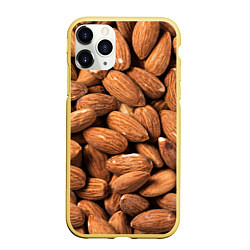 Чехол iPhone 11 Pro матовый Миндальные орешки