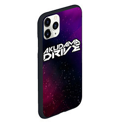 Чехол iPhone 11 Pro матовый Akudama Drive gradient space, цвет: 3D-черный — фото 2