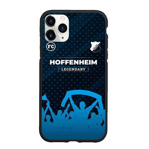 Чехол iPhone 11 Pro матовый Hoffenheim legendary форма фанатов / 3D-Черный – фото 1