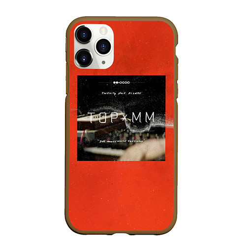 Чехол iPhone 11 Pro матовый Twenty One Pilots и Mutemath / 3D-Коричневый – фото 1