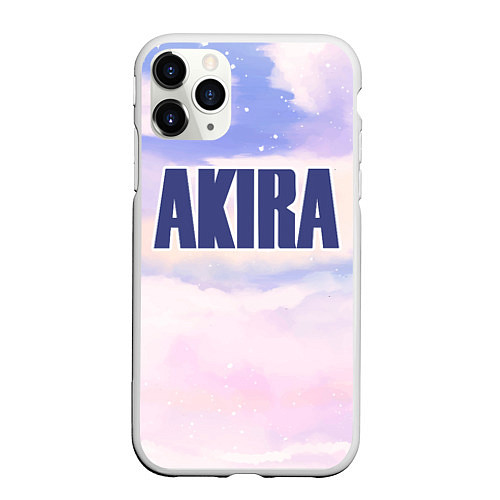 Чехол iPhone 11 Pro матовый Akira sky clouds / 3D-Белый – фото 1