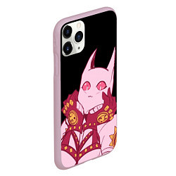 Чехол iPhone 11 Pro матовый Милый стенд Killer Queen - Jojo, цвет: 3D-розовый — фото 2