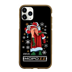 Чехол iPhone 11 Pro матовый Ded MoroZZ - Brazzers