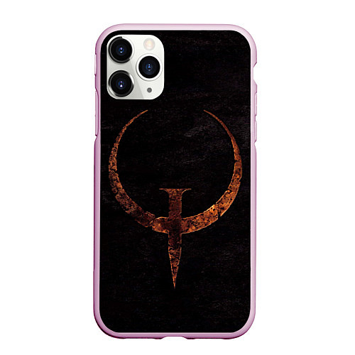 Чехол iPhone 11 Pro матовый Quake 1 / 3D-Розовый – фото 1