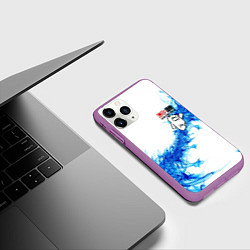 Чехол iPhone 11 Pro матовый Jdm style - Japan, цвет: 3D-фиолетовый — фото 2