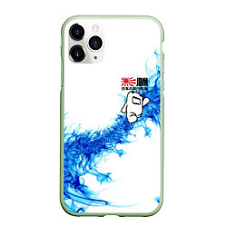 Чехол iPhone 11 Pro матовый Jdm style - Japan, цвет: 3D-салатовый