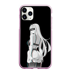 Чехол iPhone 11 Pro матовый Waifu Zero Two