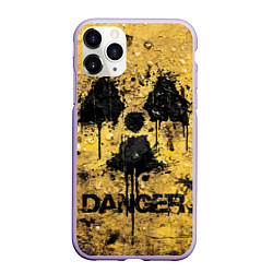 Чехол iPhone 11 Pro матовый Danger radiation