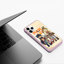 Чехол iPhone 11 Pro матовый Made in Abyss, цвет: 3D-розовый — фото 2