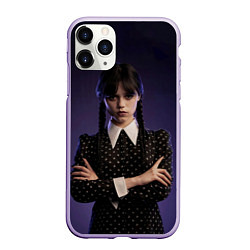 Чехол iPhone 11 Pro матовый Wednesday: Violet Light