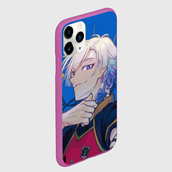 Чехол iPhone 11 Pro матовый Михаэль Кайзер, цвет: 3D-фиолетовый — фото 2