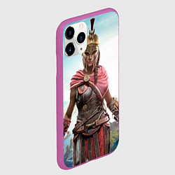 Чехол iPhone 11 Pro матовый Кассандра, цвет: 3D-фиолетовый — фото 2
