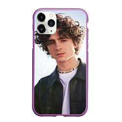 Чехол iPhone 11 Pro матовый Timothe for Variety, цвет: 3D-фиолетовый