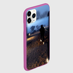 Чехол iPhone 11 Pro матовый Фараон филармония альбом, цвет: 3D-фиолетовый — фото 2