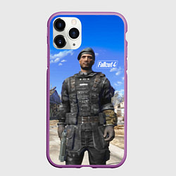 Чехол iPhone 11 Pro матовый Field scribe commando - Fallout 4