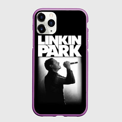 Чехол iPhone 11 Pro матовый LP Chester, цвет: 3D-фиолетовый