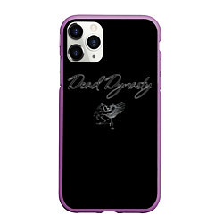 Чехол iPhone 11 Pro матовый Dead dynasty пегас фараон, цвет: 3D-фиолетовый