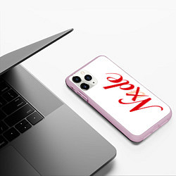 Чехол iPhone 11 Pro матовый Nxde, цвет: 3D-розовый — фото 2