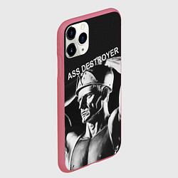 Чехол iPhone 11 Pro матовый Уничтожитель, цвет: 3D-малиновый — фото 2