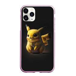 Чехол iPhone 11 Pro матовый Pika, цвет: 3D-розовый