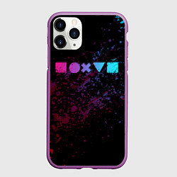 Чехол iPhone 11 Pro матовый Равнодушие, цвет: 3D-фиолетовый