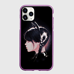 Чехол iPhone 11 Pro матовый Wednesday - Wednesday Addams