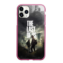 Чехол iPhone 11 Pro матовый TV series The last of us, цвет: 3D-малиновый