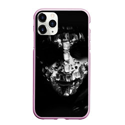 Чехол iPhone 11 Pro матовый Лицо в кристаллах