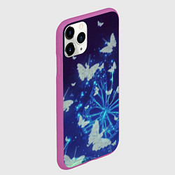 Чехол iPhone 11 Pro матовый Сумеречный мир, цвет: 3D-фиолетовый — фото 2