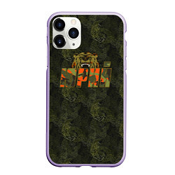 Чехол iPhone 11 Pro матовый Юрий камуфляж
