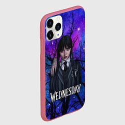 Чехол iPhone 11 Pro матовый Wednesday background, цвет: 3D-малиновый — фото 2