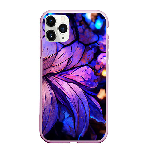 Чехол iPhone 11 Pro матовый Лепестки Снов / 3D-Розовый – фото 1