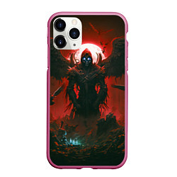 Чехол iPhone 11 Pro матовый Крылатый демон