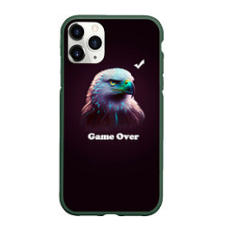 Чехол iPhone 11 Pro матовый Hawk-game over