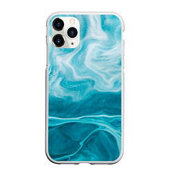 Чехол iPhone 11 Pro матовый Морской бриз, цвет: 3D-белый