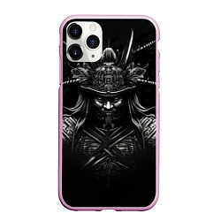 Чехол iPhone 11 Pro матовый Самурай созданный нейросетью