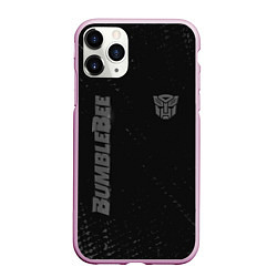 Чехол iPhone 11 Pro матовый Bumblebee Бамблби темный