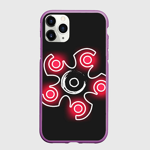 Чехол iPhone 11 Pro матовый Rainbow Six Siege - Hibana / 3D-Фиолетовый – фото 1