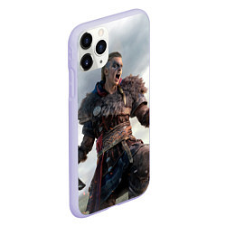 Чехол iPhone 11 Pro матовый Assassins Creed Эйвор, цвет: 3D-светло-сиреневый — фото 2