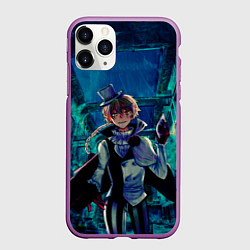 Чехол iPhone 11 Pro матовый Николай Гоголь Бродячие псы, цвет: 3D-фиолетовый