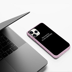 Чехол iPhone 11 Pro матовый Алан Смити - не существующий режиссер, цвет: 3D-розовый — фото 2