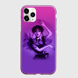 Чехол iPhone 11 Pro матовый Стильная wednesday