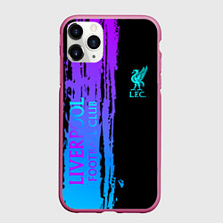 Чехол iPhone 11 Pro матовый Liverpool FC sport